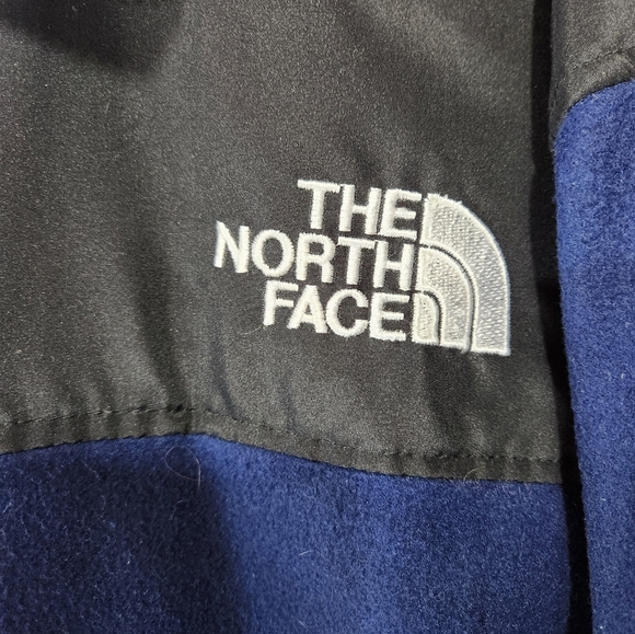 Throwback NORTH FACE 3-in-1 Triclimate Goretex Fleece Navy Blue Black Jacket XXL - Picture 13 of 16